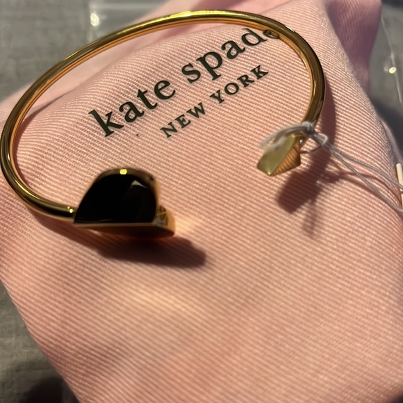 NWT Kate Spade Heritage Metal Spade Flex Cuff - Picture 10 of 12